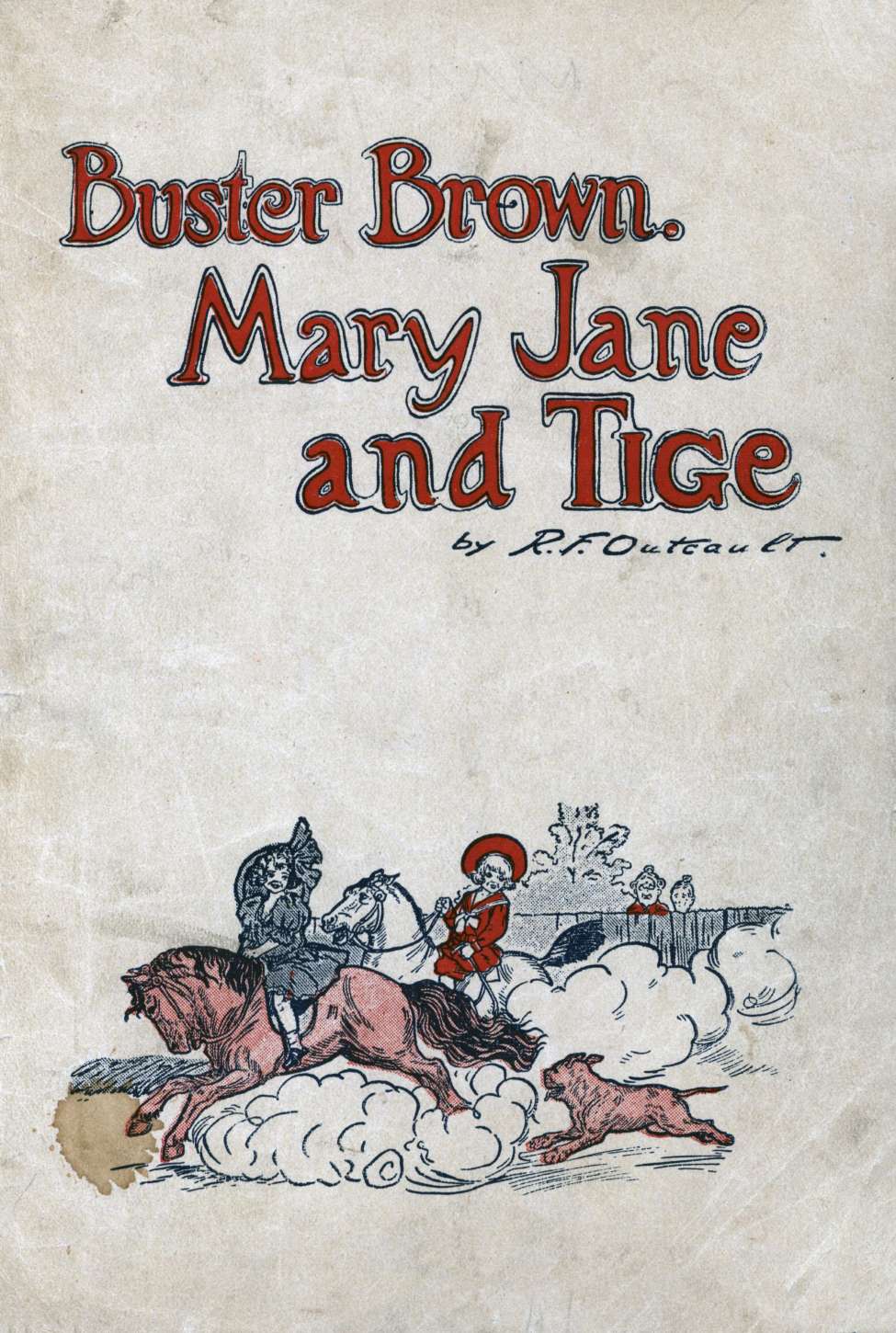 Book Cover For Buster Brown, Mary Jane and Tige