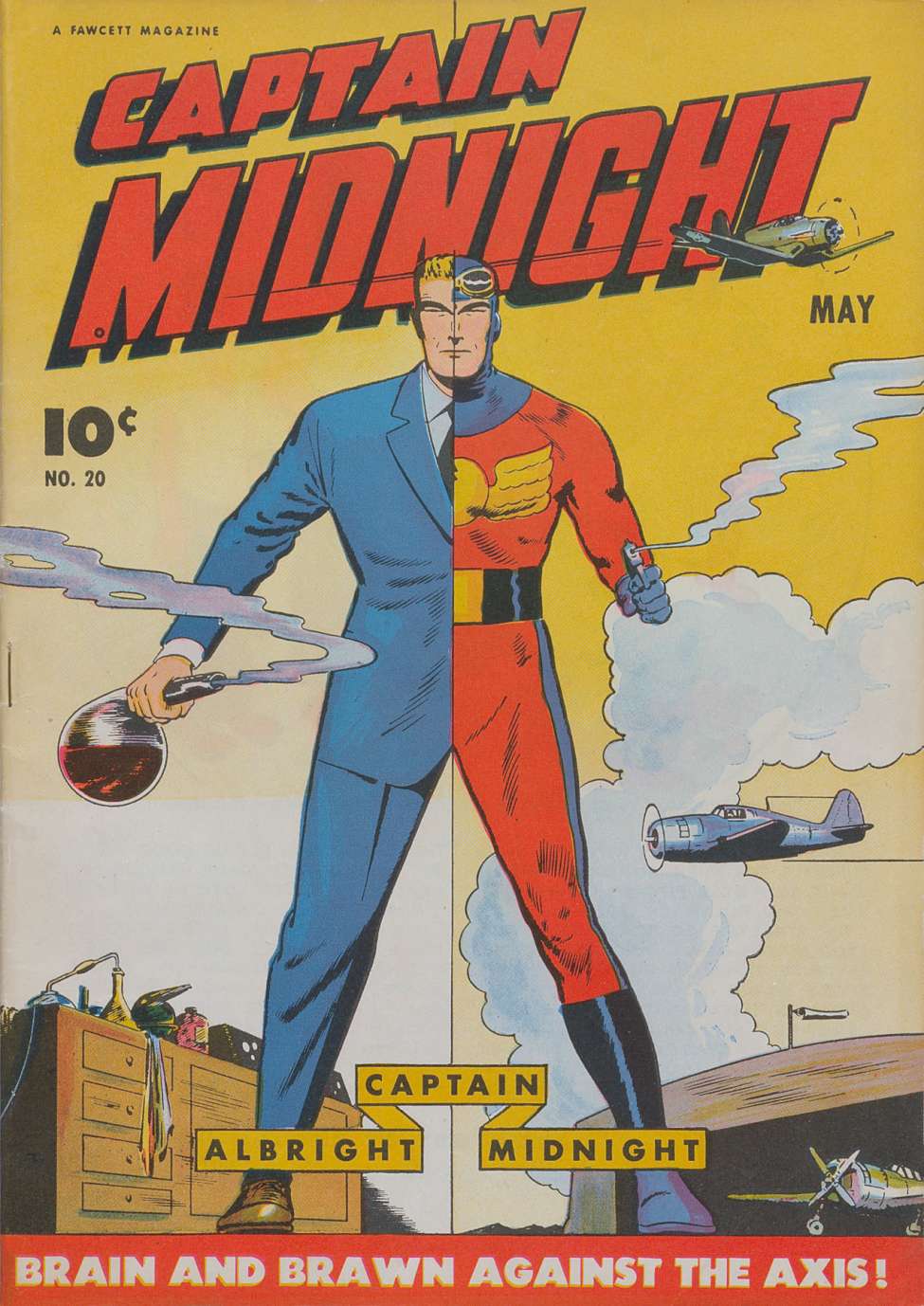 Comic Book Cover For Captain Midnight 20