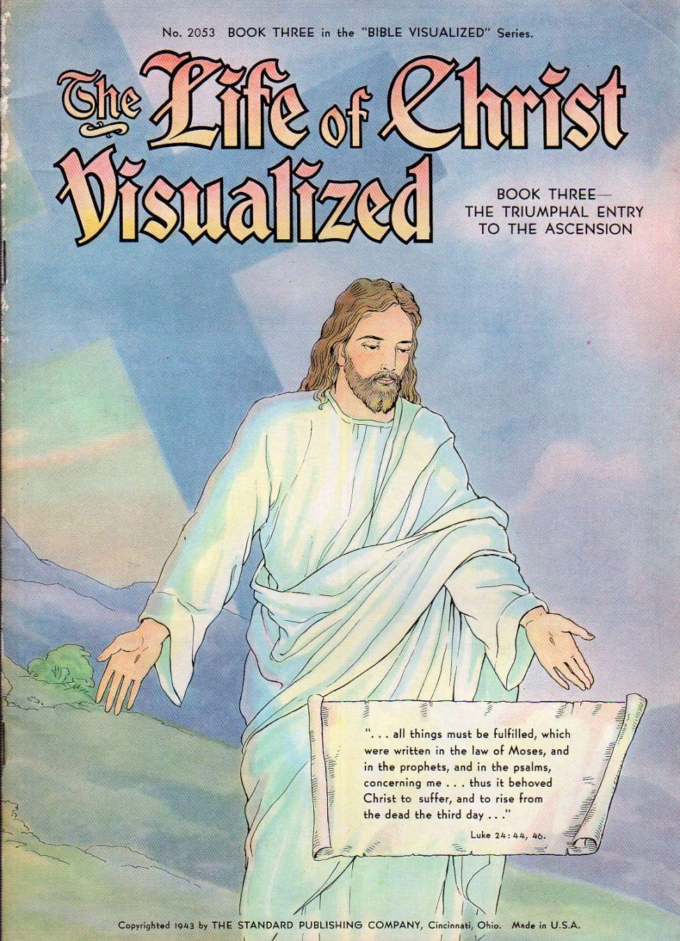 Comic Book Cover For The Life of Christ Visualized 3