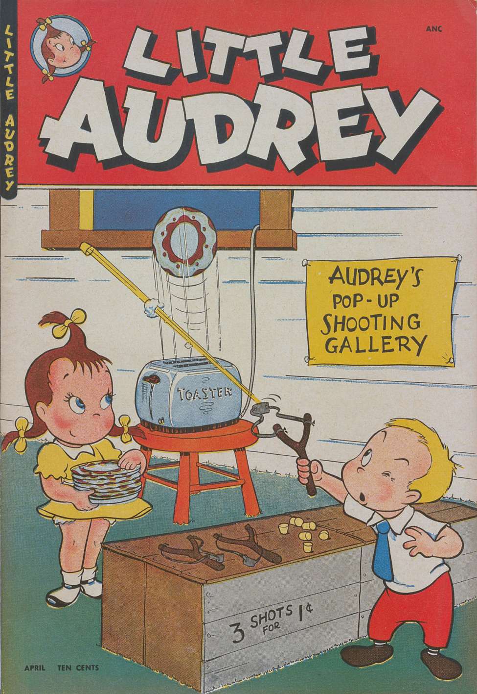 Comic Book Cover For Little Audrey 5