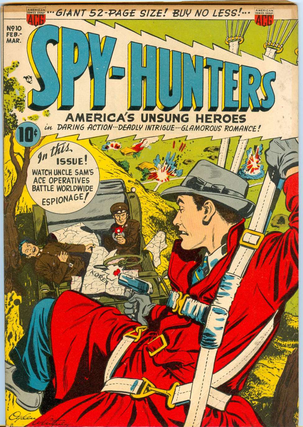 Book Cover For Spy Hunters 10