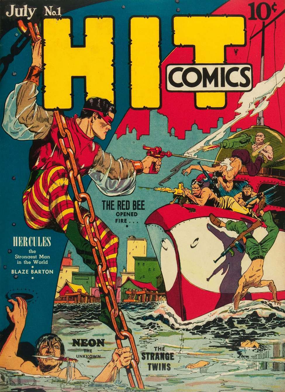 Book Cover For Hit Comics 1