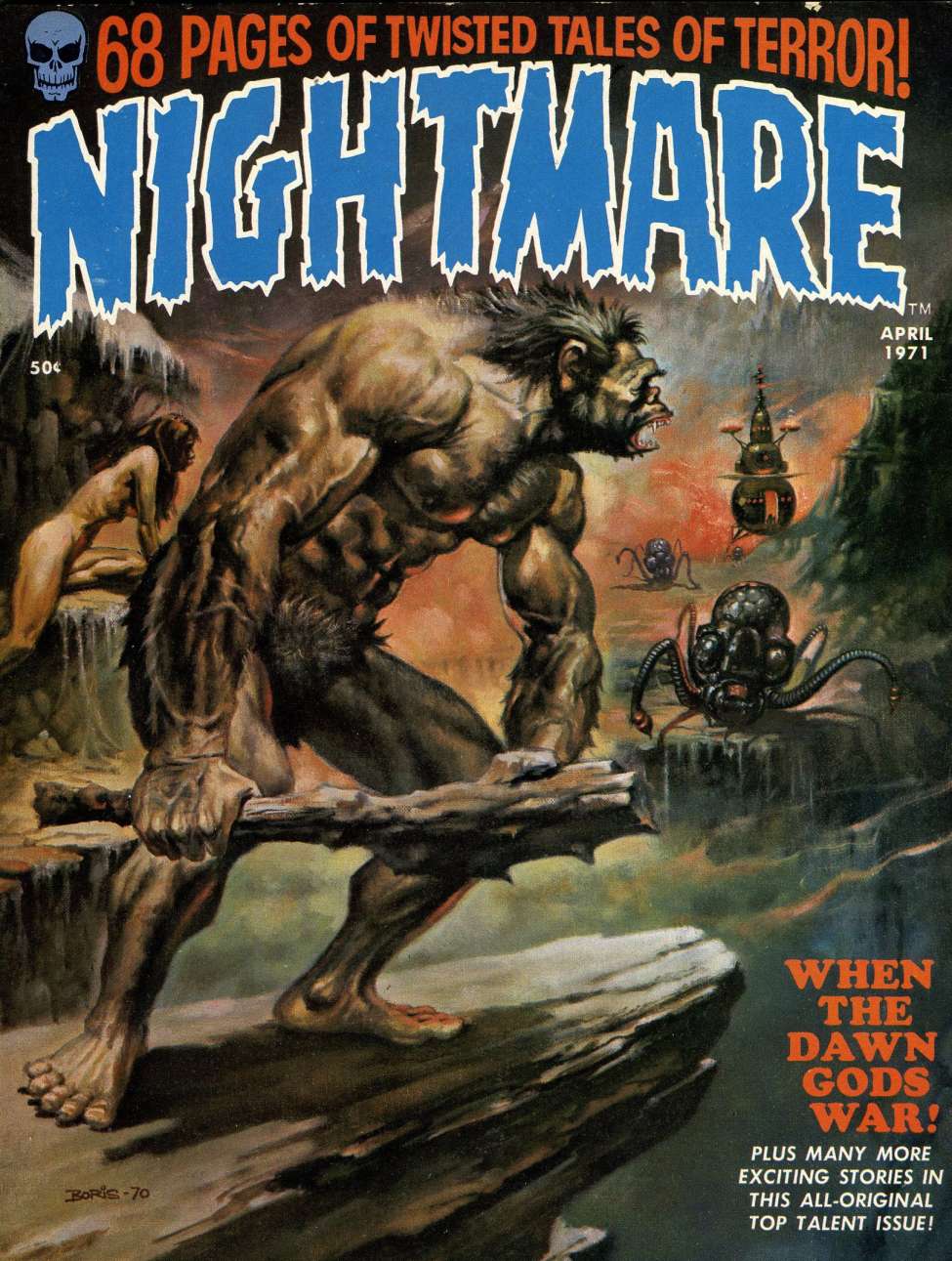 Comic Book Cover For Nightmare 3