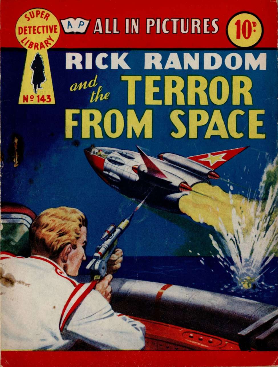 Book Cover For Super Detective Library 143 - The Terror from Space