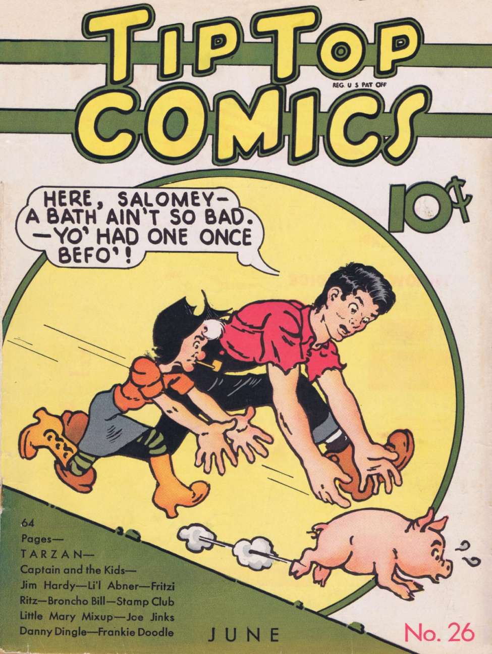 Comic Book Cover For Tip Top Comics 26