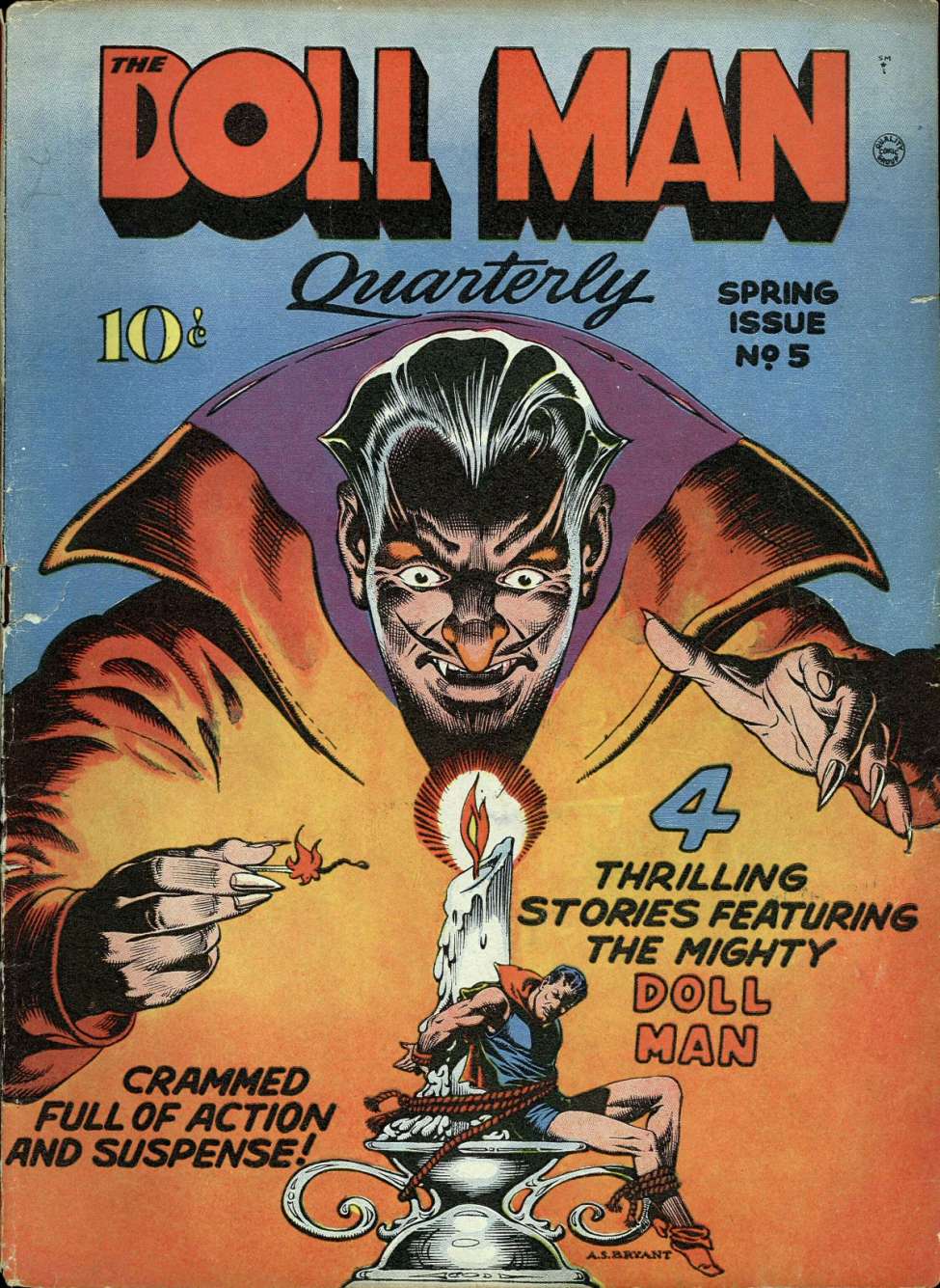 Comic Book Cover For Doll Man 5
