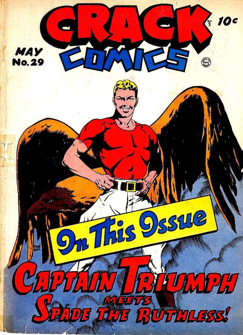 Comic Book Cover For Crack Comics 29 - Version 1