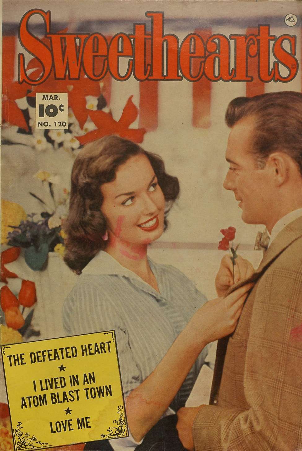 Comic Book Cover For Sweethearts 120