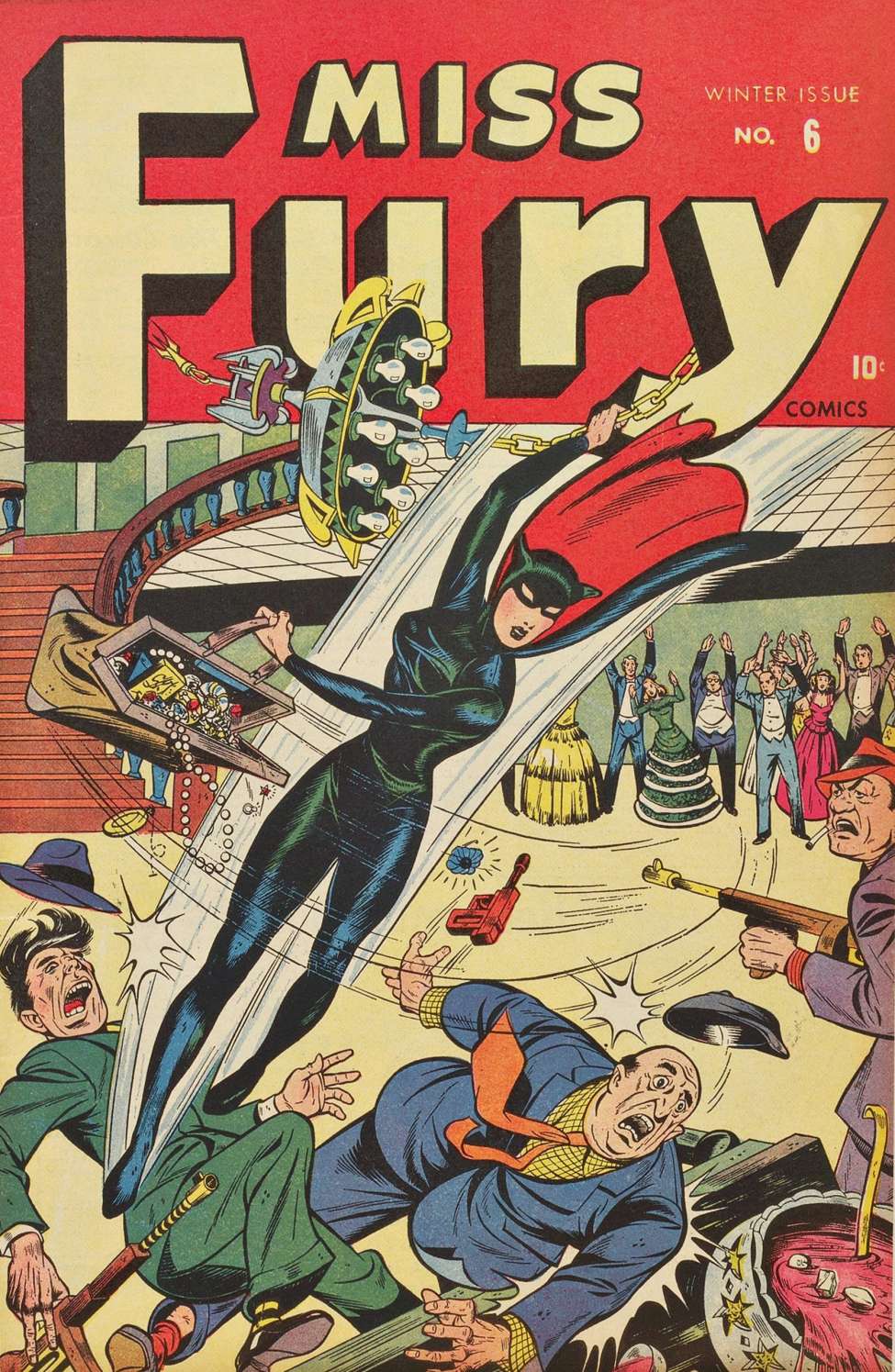 Comic Book Cover For Miss Fury 6