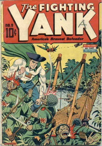 Comic Book Cover For The Fighting Yank 9 - Version 1