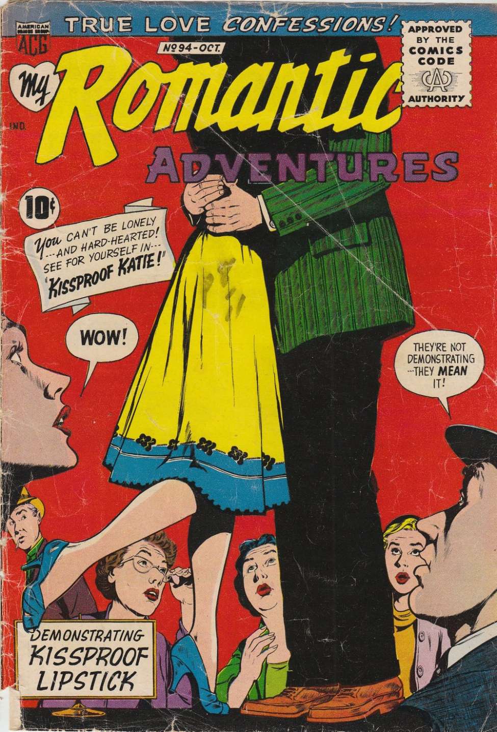 Comic Book Cover For My Romantic Adventures 94