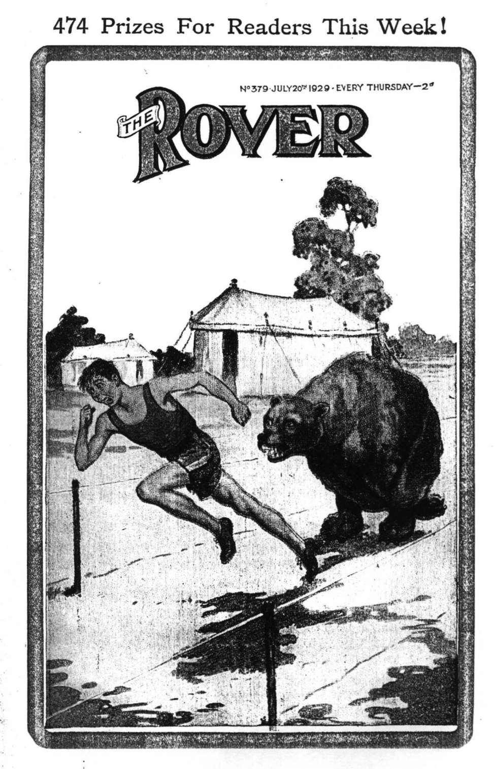 Comic Book Cover For The Rover 379