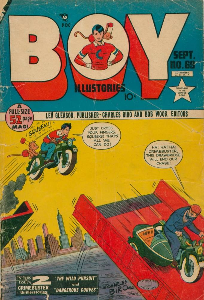 Comic Book Cover For Boy Comics 69