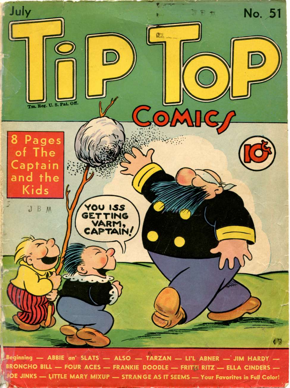 Comic Book Cover For Tip Top Comics 51