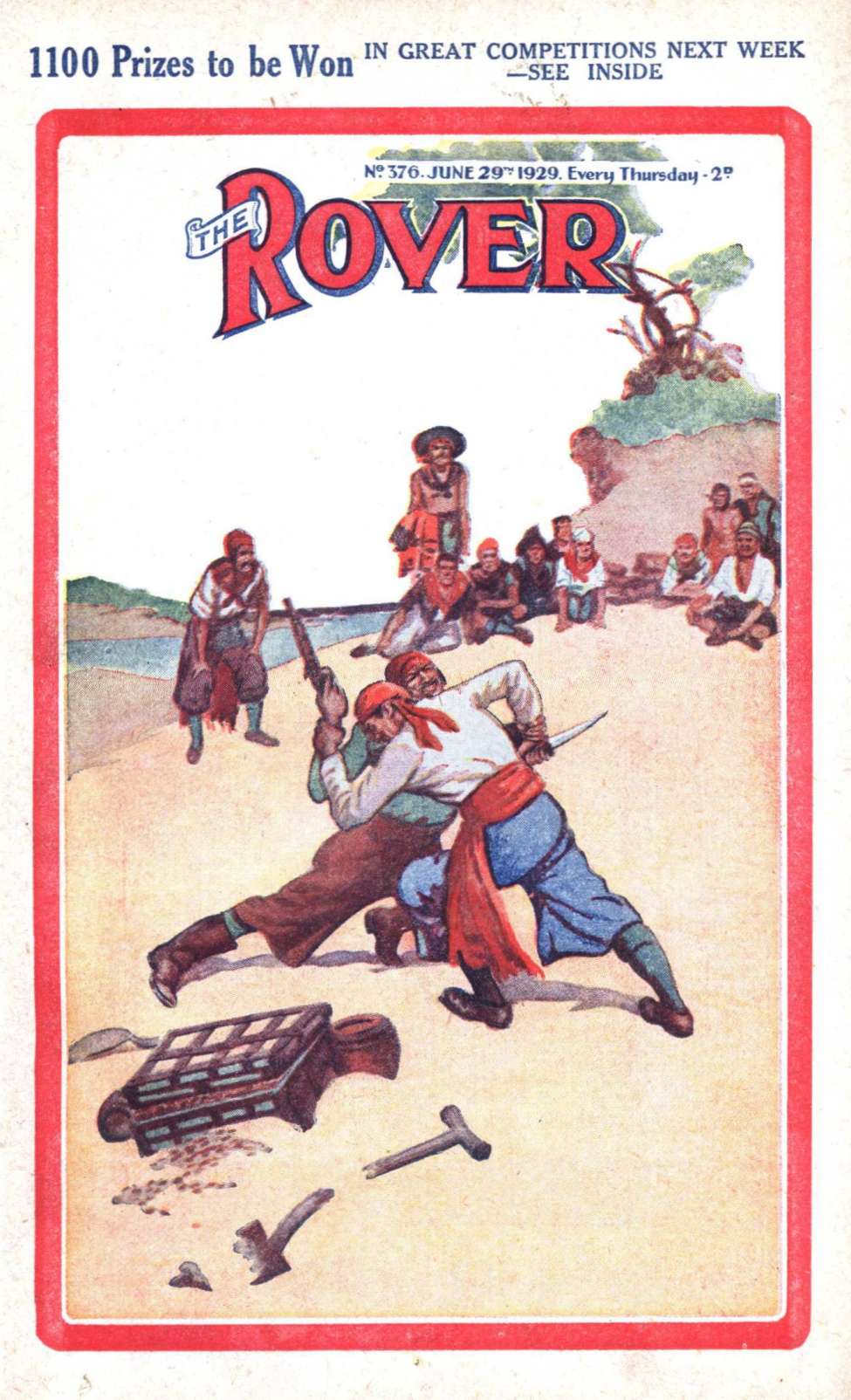 Comic Book Cover For The Rover 376