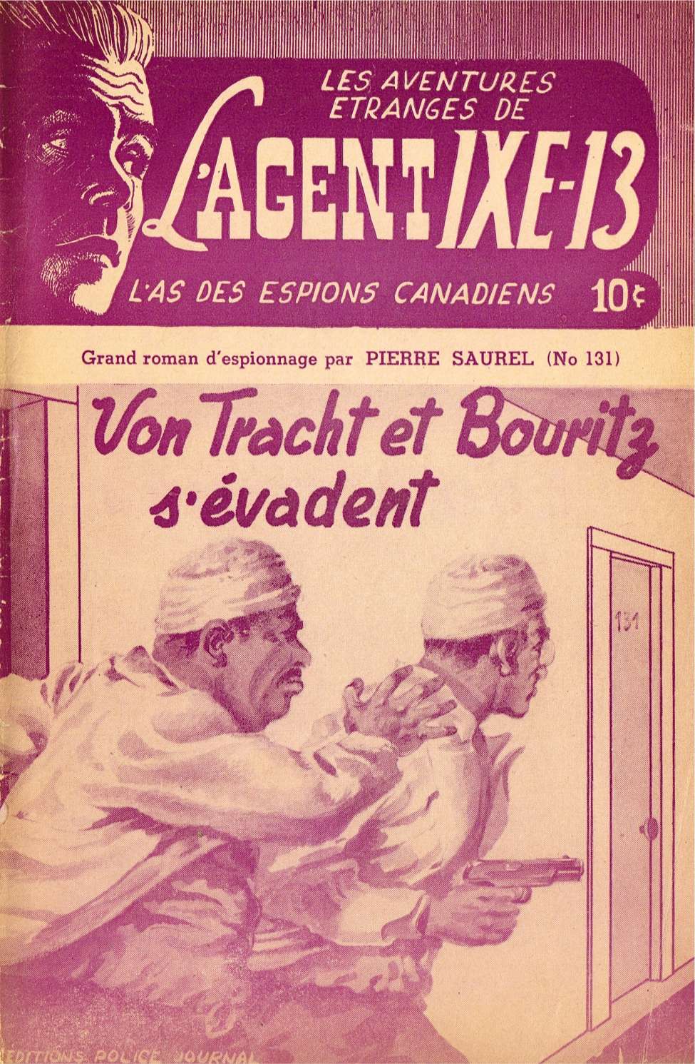 Comic Book Cover For L'Agent IXE-13 v2 131 - Von Tracht et Bouritz s'évadent