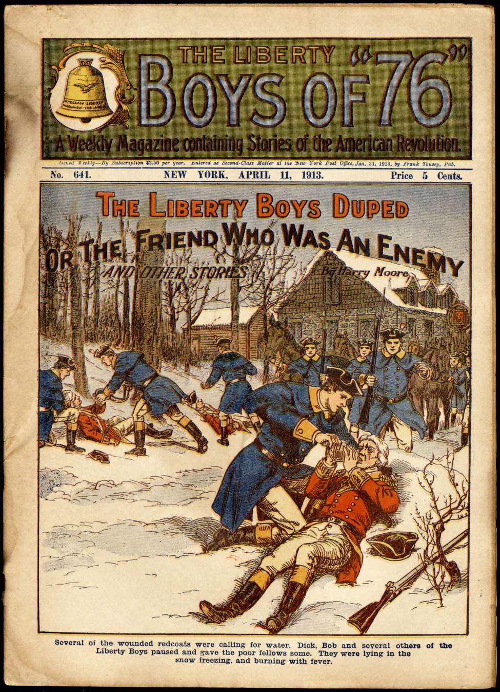 Book Cover For The Liberty Boys of 76 641 - The Liberty Boys' Duped