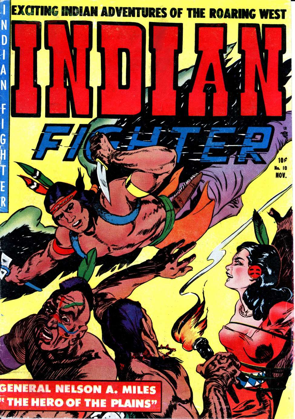 Comic Book Cover For Indian Fighter 10