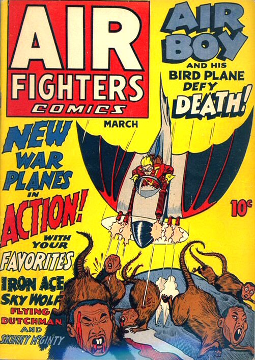 Comic Book Cover For Air Fighters Comics v1 6 - Version 1