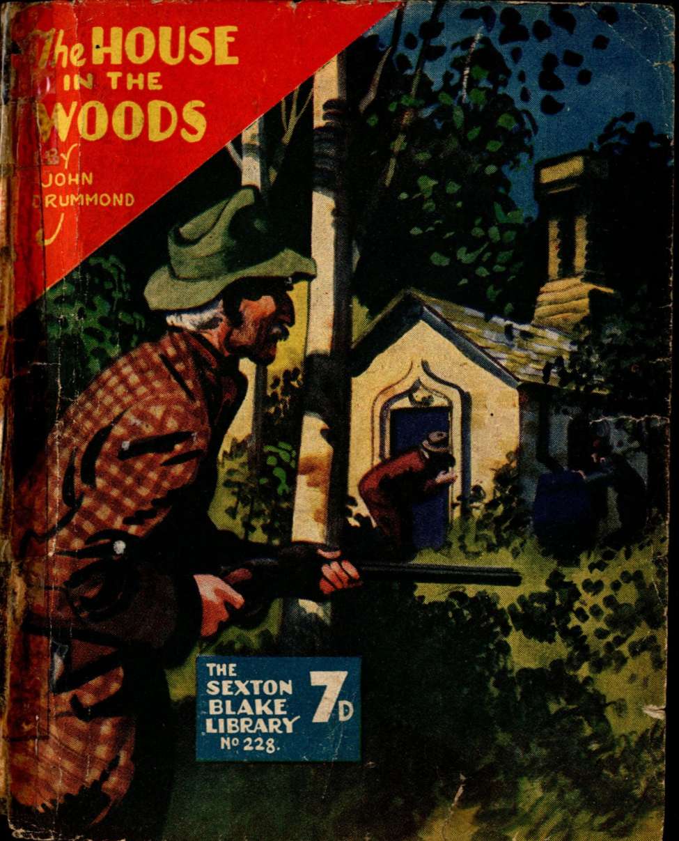 Book Cover For Sexton Blake Library S3 228 - The House in the Woods