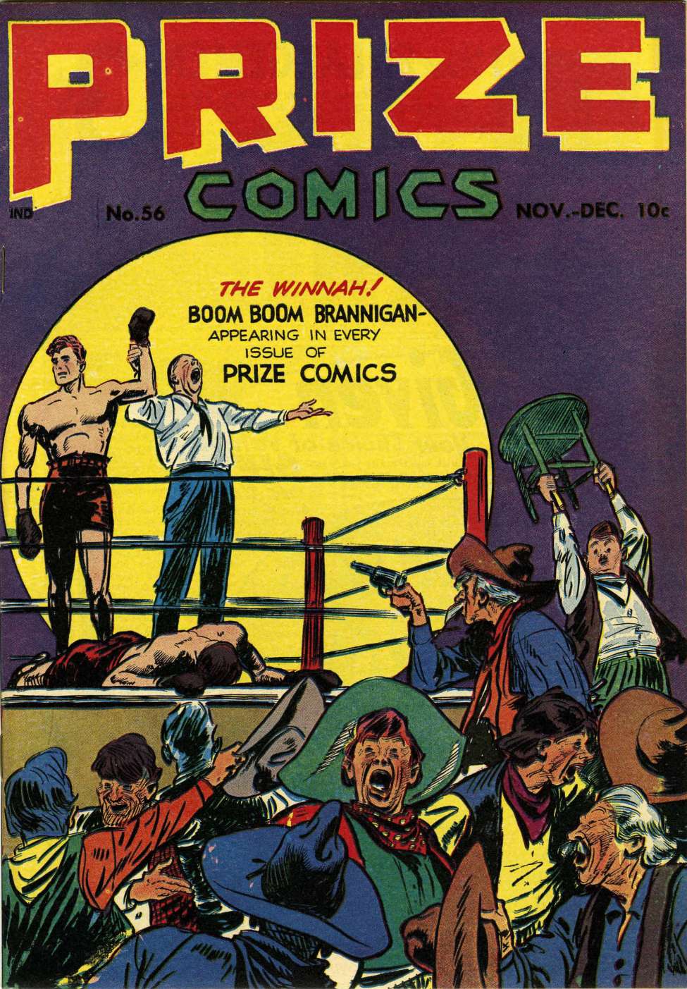Book Cover For Prize Comics 56 (alt) - Version 2