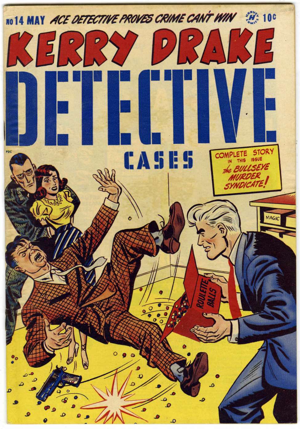 Comic Book Cover For Kerry Drake Detective Cases 14