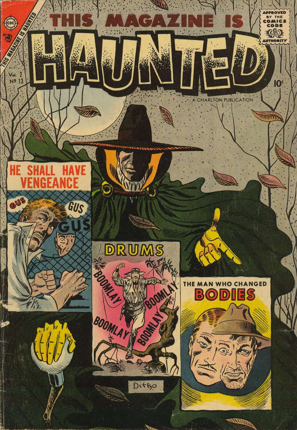 Comic Book Cover For This Magazine Is Haunted v2 13