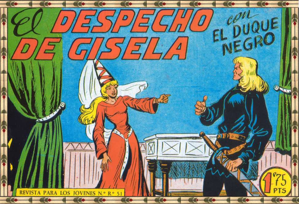 Comic Book Cover For El Duque Negro 26 - El Despecho De Gisela
