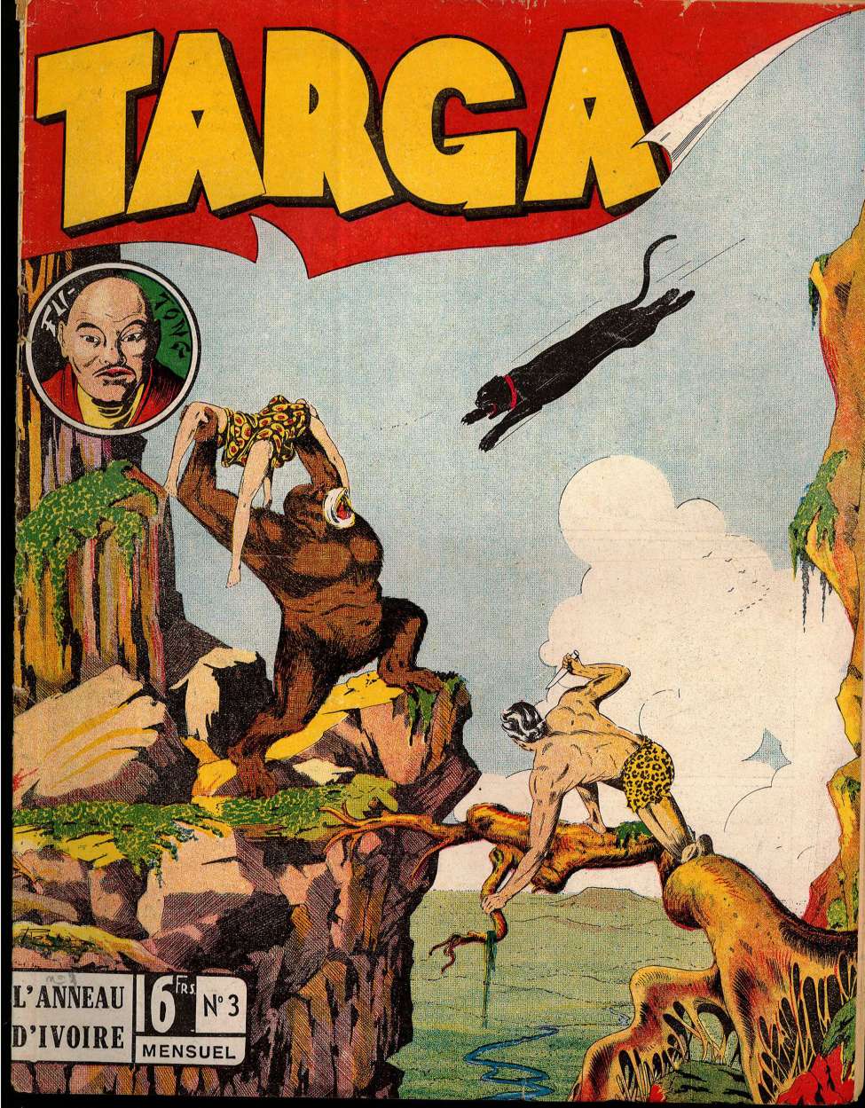 Comic Book Cover For Targa 3 - L'anneau D'ivoire