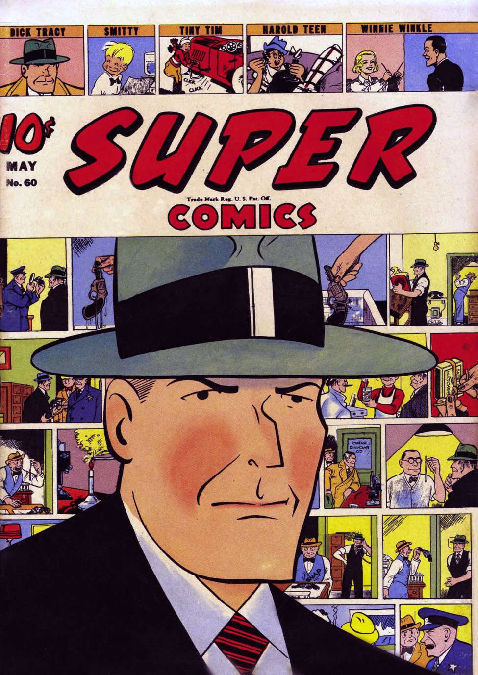 Book Cover For Super Comics 60