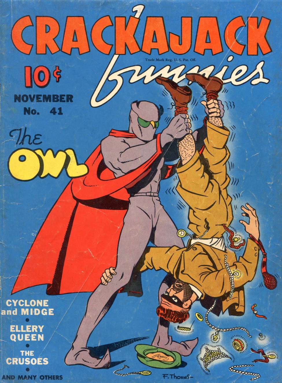 Comic Book Cover For Crackajack Funnies 41