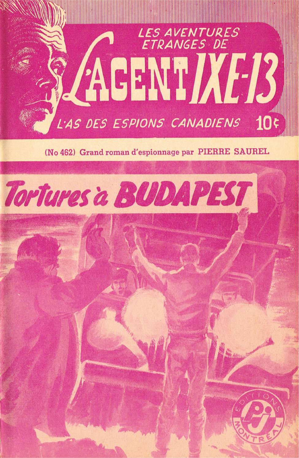 Book Cover For L'Agent IXE-13 v2 462 - Tortures à Budapest