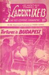 Cover For L'Agent IXE-13 v2 462 - Tortures à Budapest