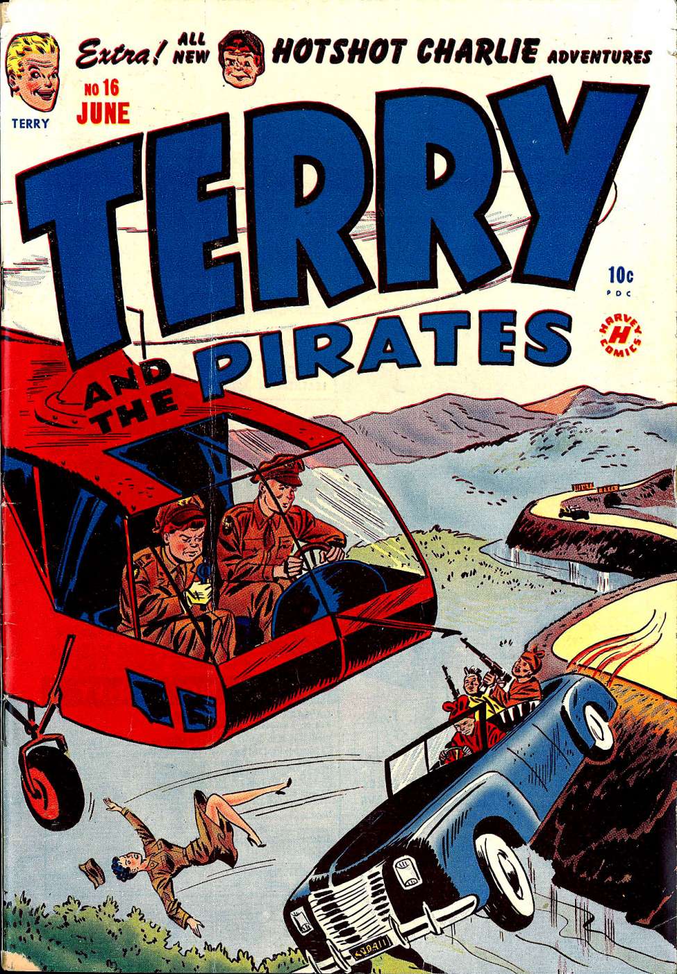 Comic Book Cover For Terry and the Pirates 16