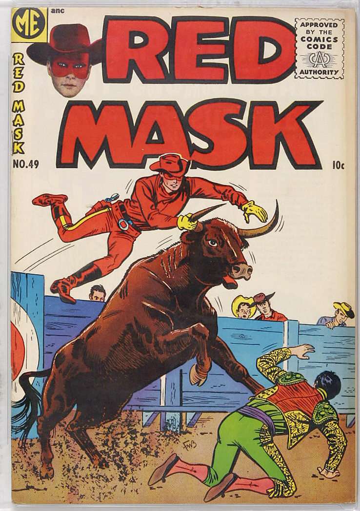 Comic Book Cover For Red Mask 49