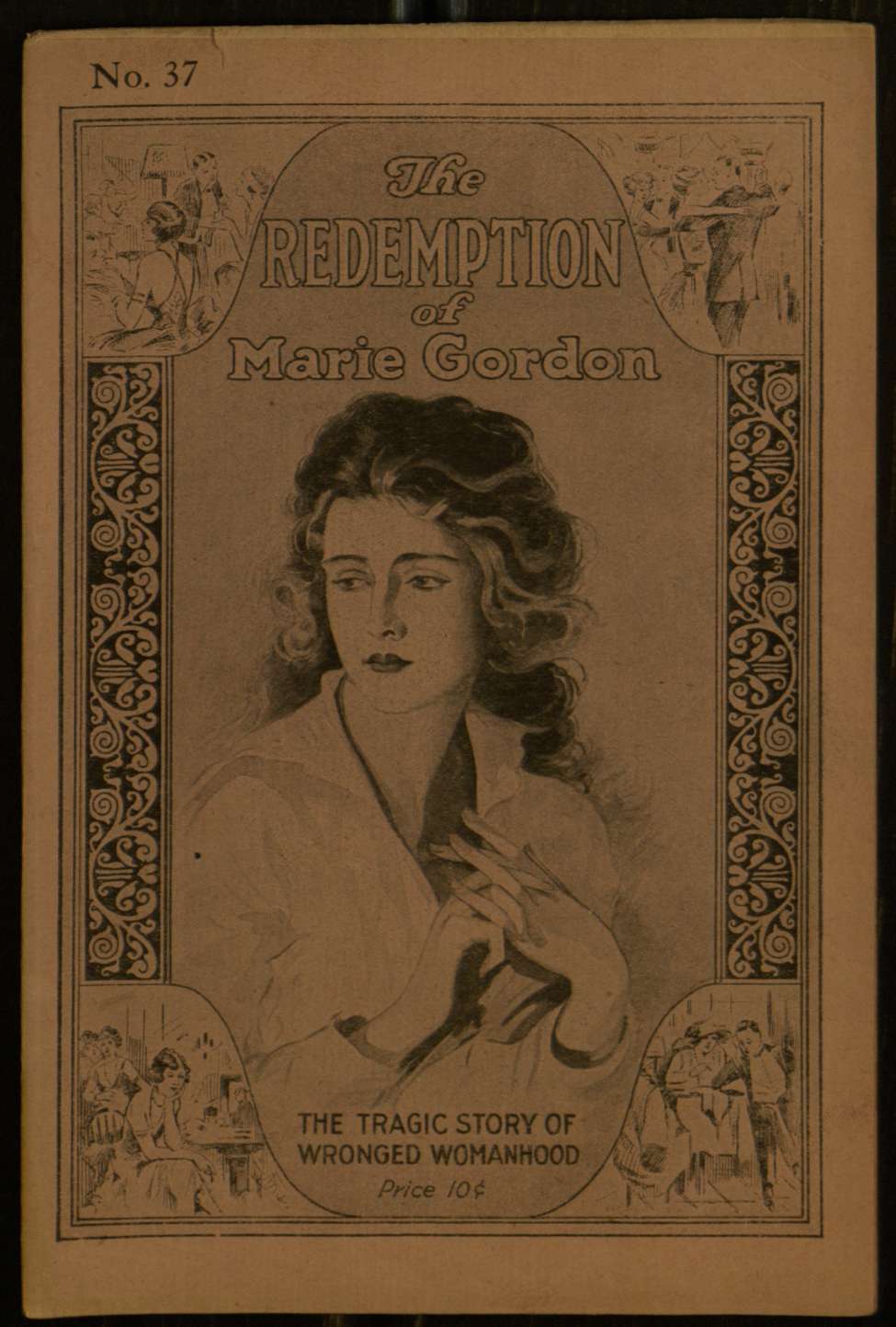 Book Cover For The Redemption of Marie Gordon 37 - Cora Lane Sherman