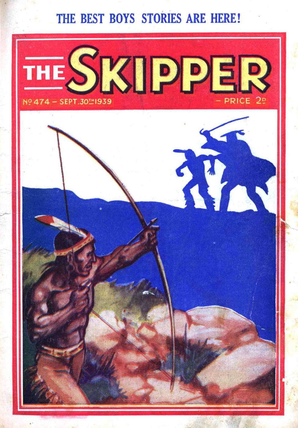 Comic Book Cover For The Skipper 474