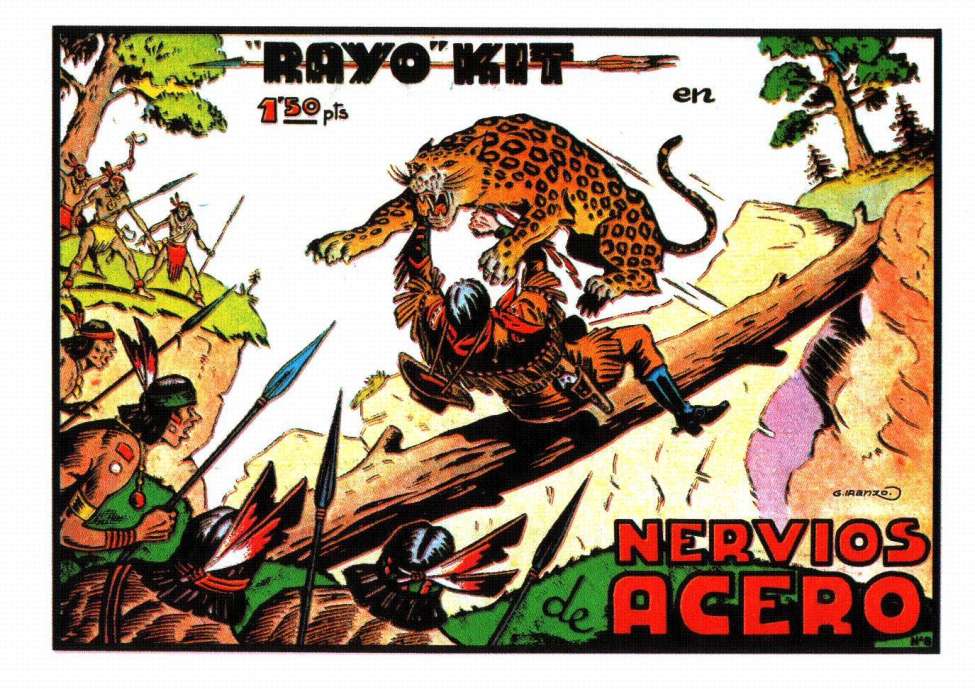 Comic Book Cover For Rayo Kit 8 - Nervios De Acero