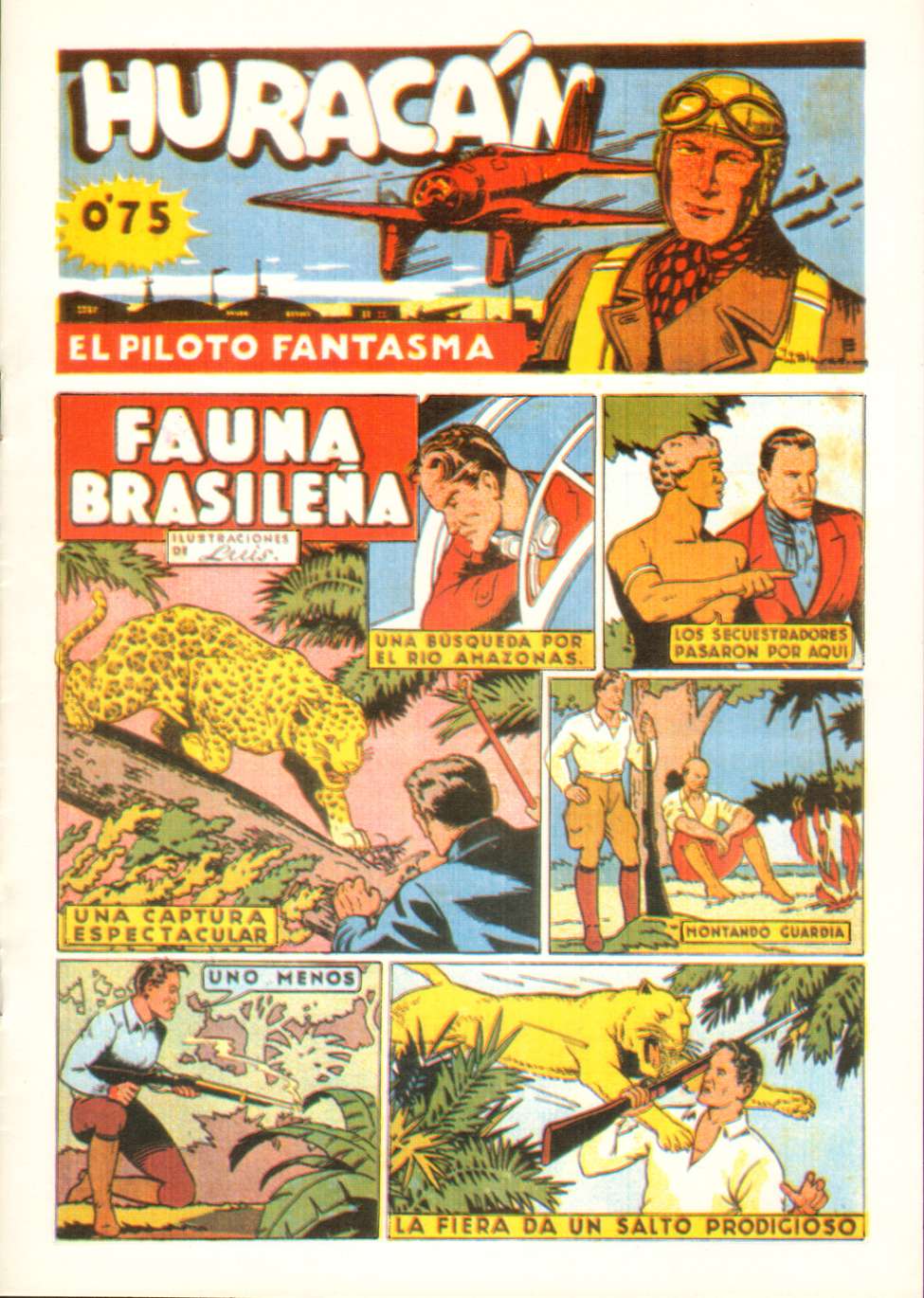 Book Cover For Huracan El Piloto Fantasma 10 - Fauna Brasileña
