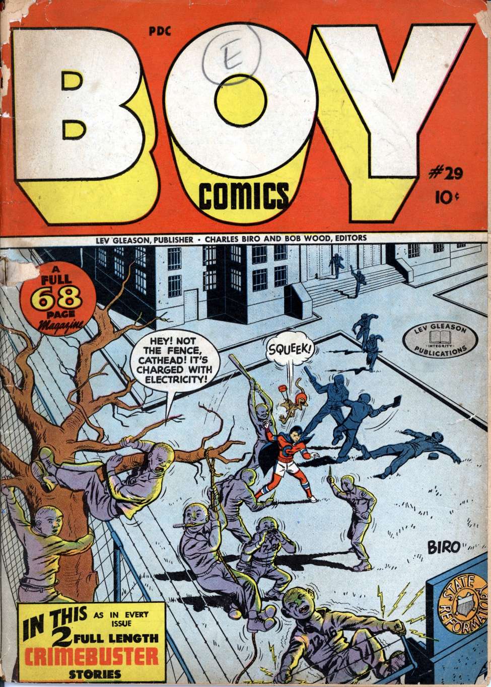 Comic Book Cover For Boy Comics 29 (paper/4fiche)