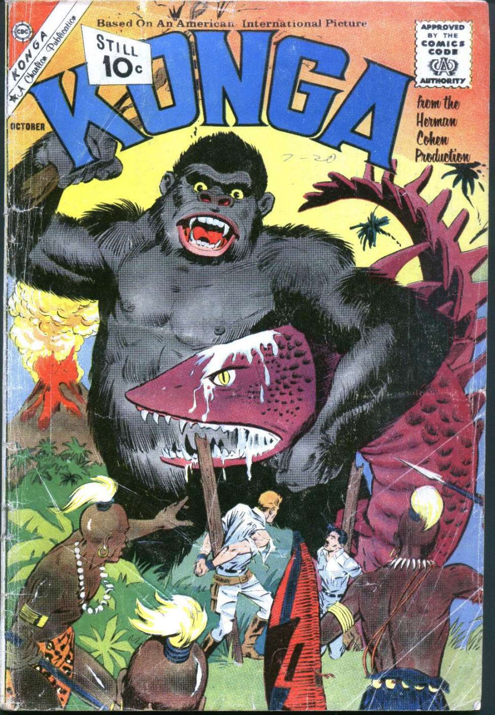 Comic Book Cover For Konga 3