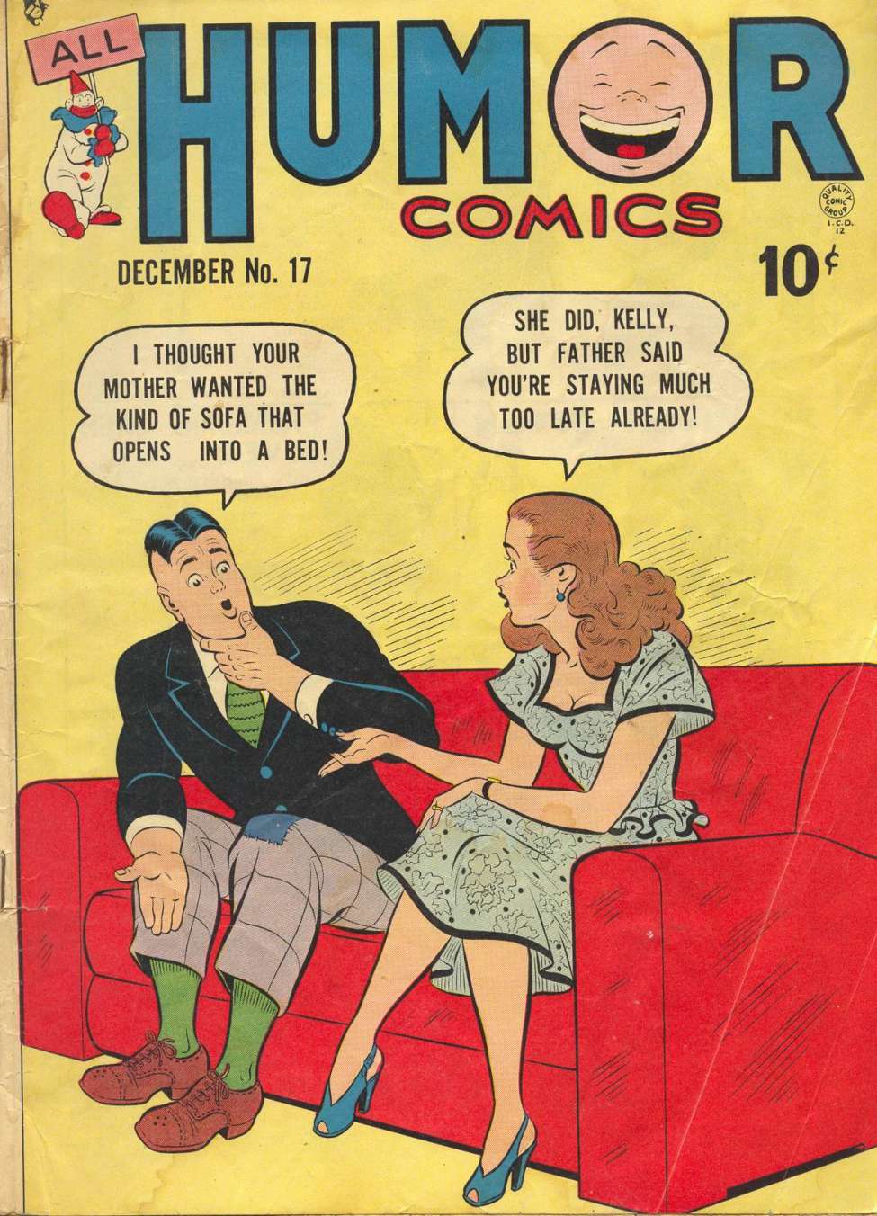 Book Cover For All Humor Comics 17