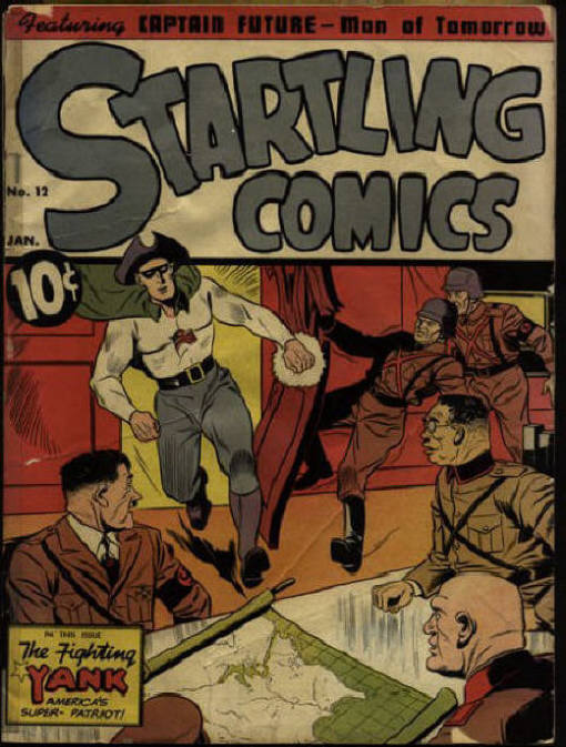 Comic Book Cover For Startling Comics 12