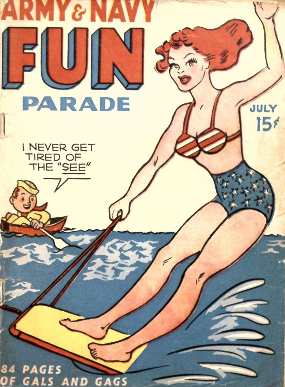 Book Cover For Army & Navy Fun Parade 8