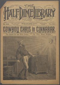 Large Thumbnail For Beadle's Half Dime Library 1056 - Cowboy Chris in Cinnabar