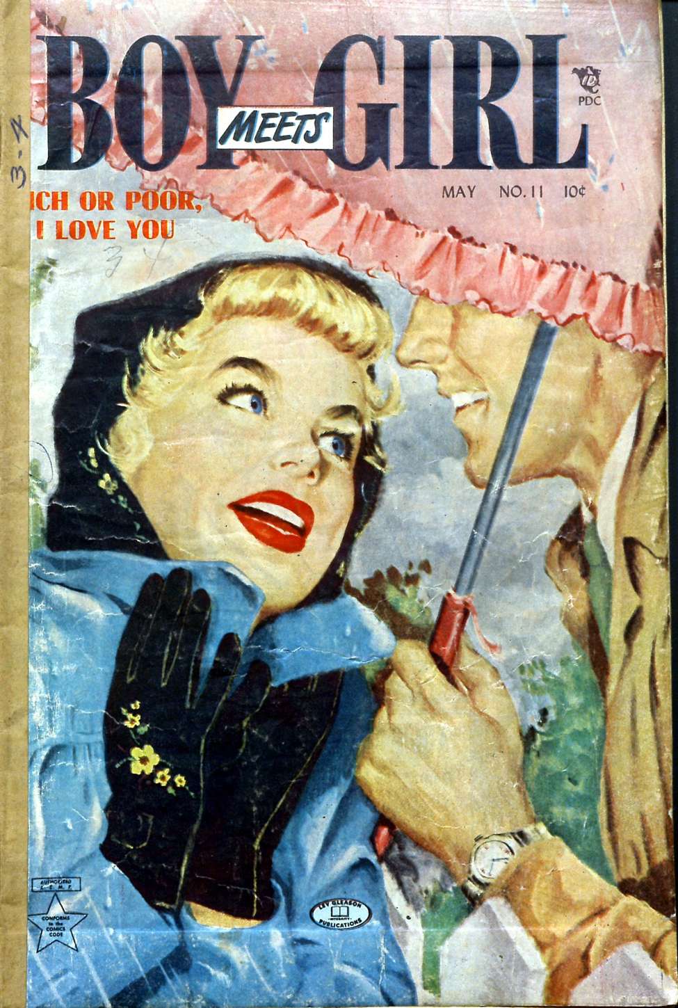 Comic Book Cover For Boy Meets Girl 11