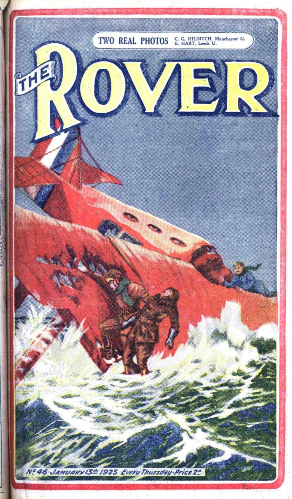 Comic Book Cover For The Rover 46