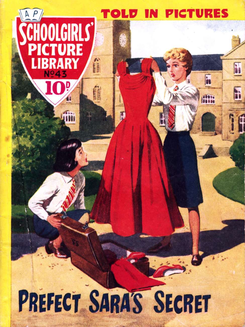 Book Cover For Schoolgirls' Picture Library 43 - Prefect Sara's Secret