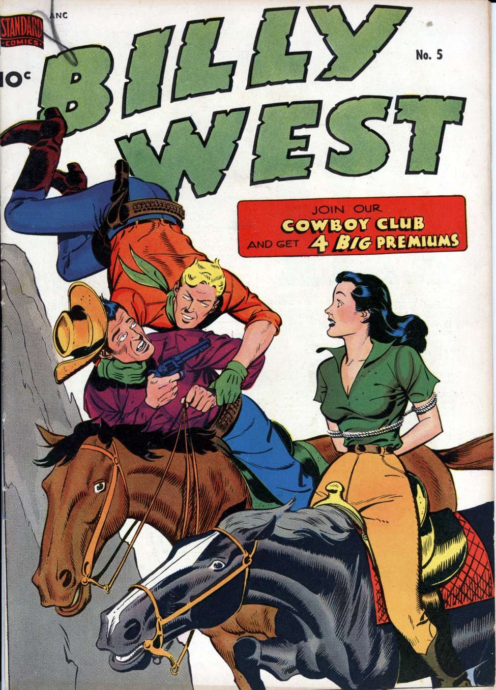 Comic Book Cover For Billy West 5