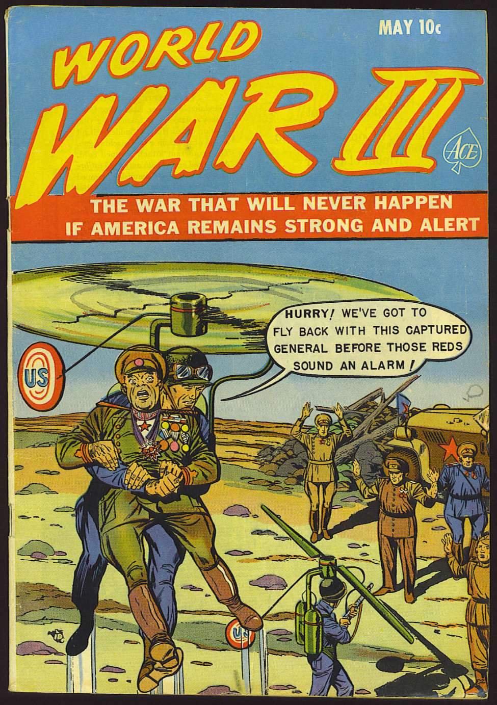 Comic Book Cover For World War III 2